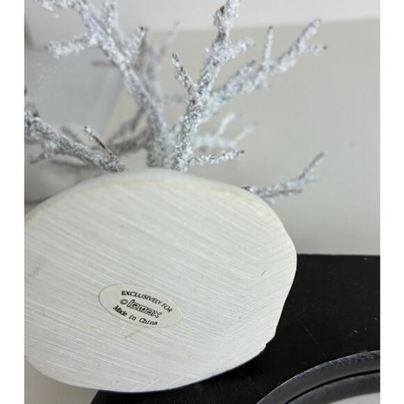 Dept. 56/Lemax Christmas Tree Three White Birch Snow Frosted Various Sizes - Picture 10 of 10